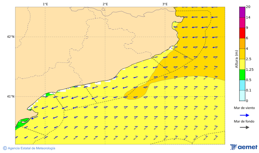 Kostaldeetako irudia&nbsp;larunbata, 2025ko abenduak 27, ordua: 10:00