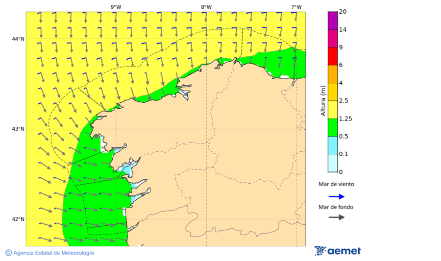 Imatge de zones costaneres&nbsp;dissabte, 27 de desembre  2025 10:00