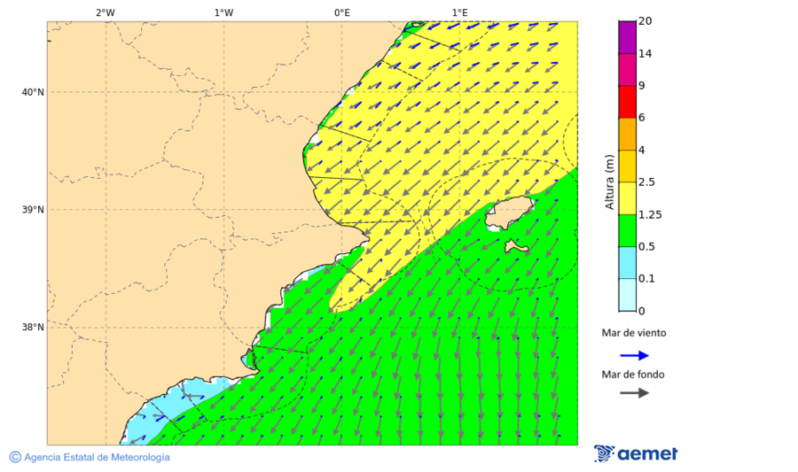 Imatge de zones costaneres&nbsp;dissabte, 27 de desembre  2025 10:00