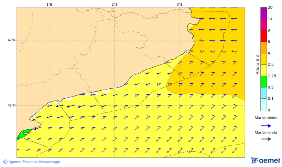 Kostaldeetako irudia&nbsp;larunbata, 2025ko abenduak 27, ordua: 13:00