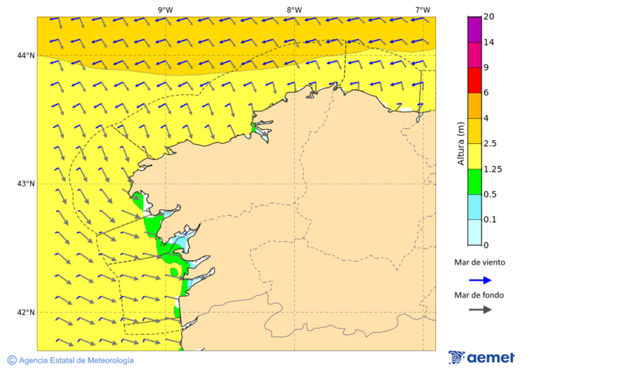 Imatge de zones costaneres&nbsp;dissabte, 27 de desembre  2025 19:00