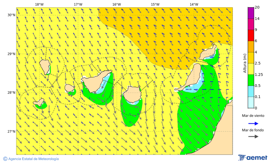 Imatge de zones costaneres&nbsp;dissabte, 27 de desembre  2025 21:00