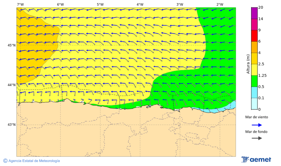 Imatge de zones costaneres&nbsp;dissabte, 27 de desembre  2025 22:00