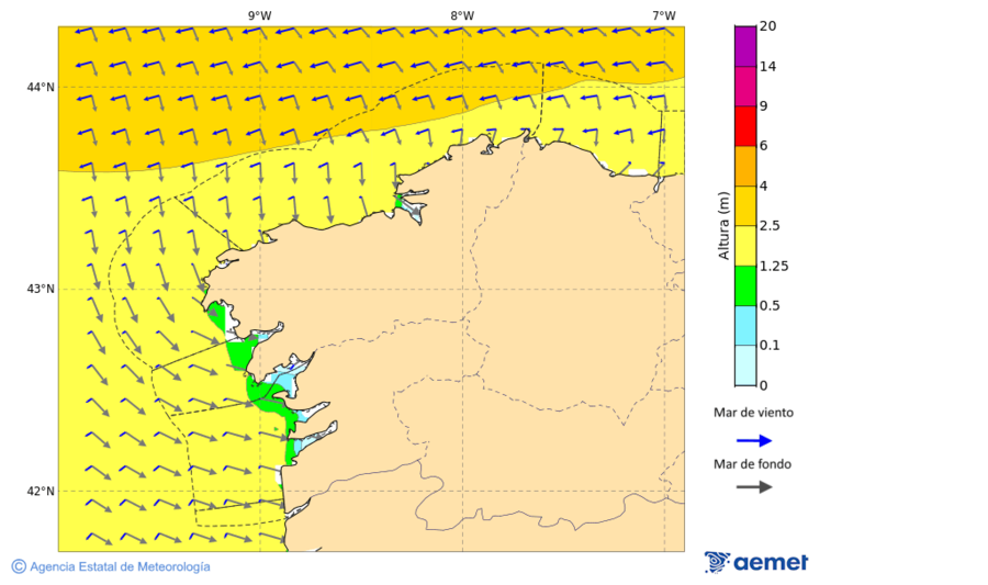Imatge de zones costaneres&nbsp;dissabte, 27 de desembre  2025 22:00