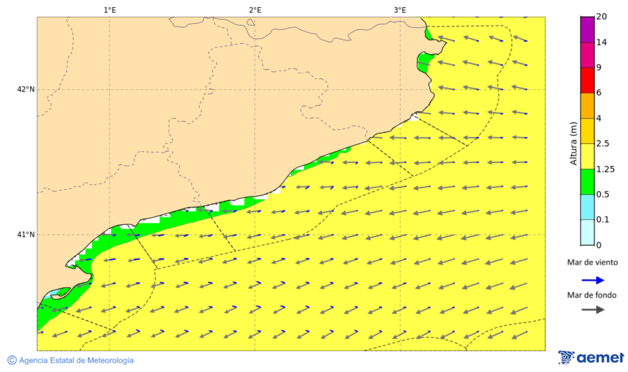 Kostaldeetako irudia&nbsp;igandea, 2025ko abenduak 28, ordua: 07:00