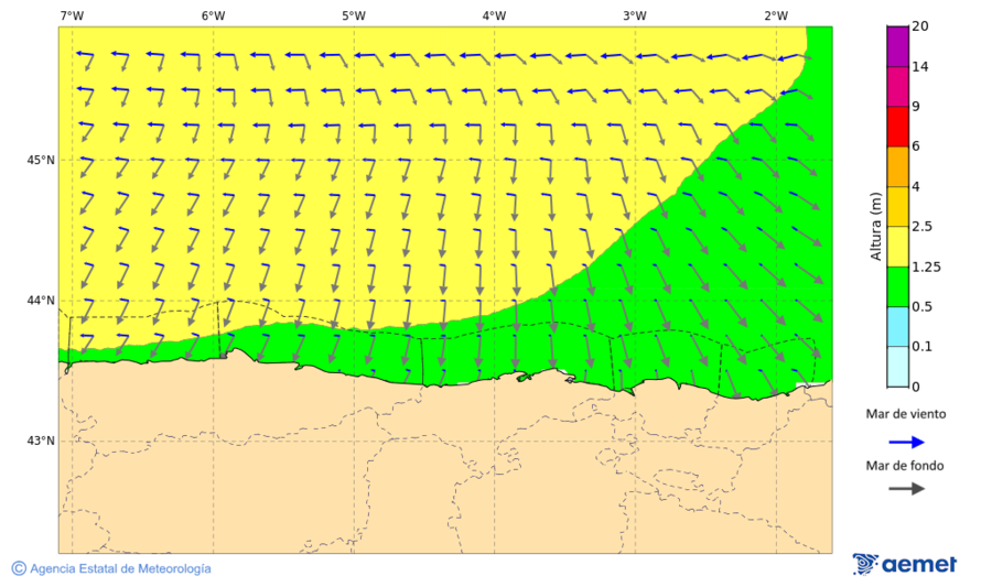 Imagen de Zonas Costeras&nbsp;mi�rcoles, 31 diciembre 2025 a las 22:00