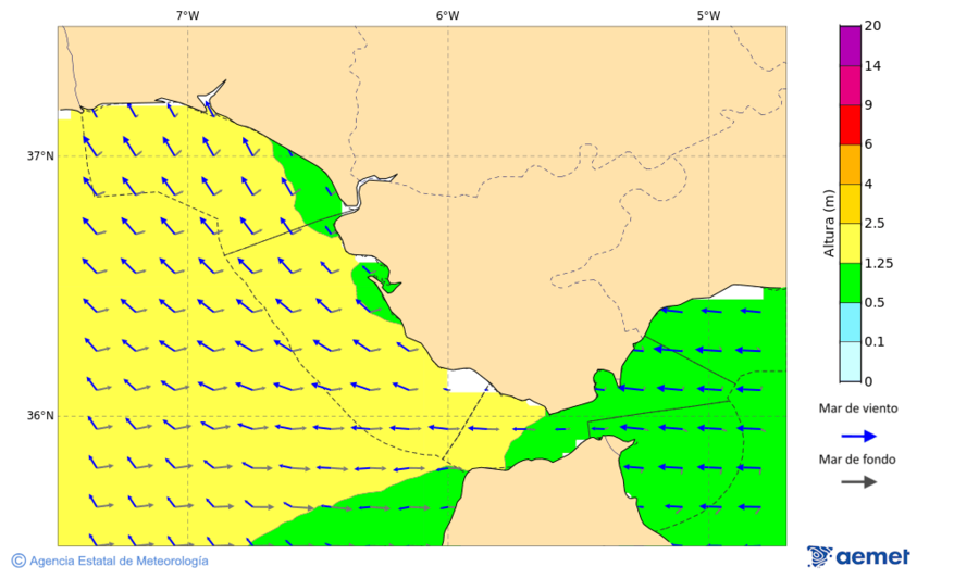 Imagen de Zonas Costeras&nbsp;jueves, 01 enero 2026 a las 13:00