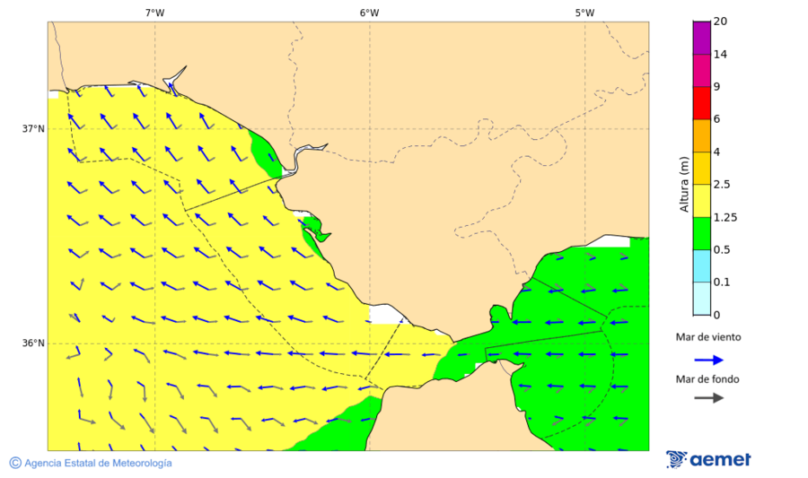 Imagen de Zonas Costeras&nbsp;jueves, 01 enero 2026 a las 22:00