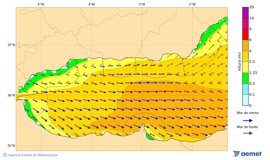 Imagen de Zonas Costeras&nbsp;s�bado, 14 febrero 2026 a las 07:00