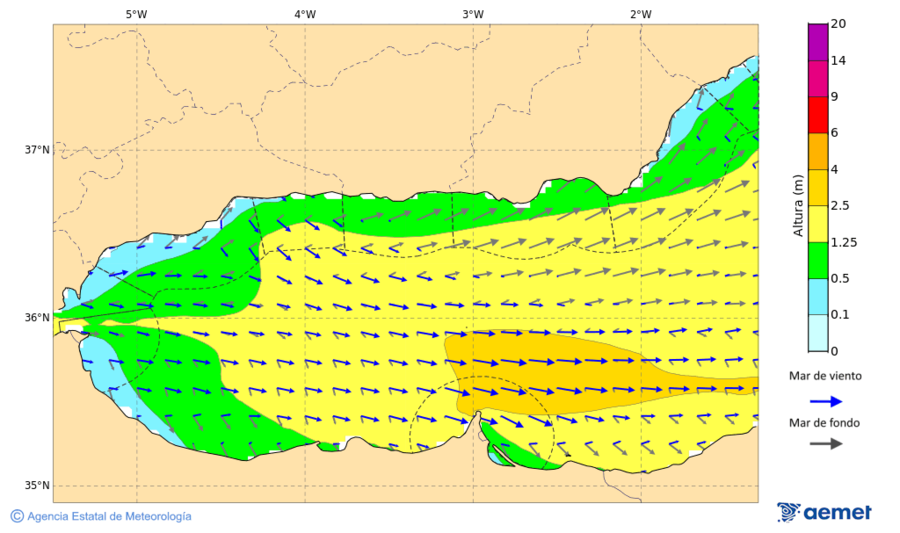Imagen de Zonas Costeras&nbsp;domingo, 15 febrero 2026 a las 07:00