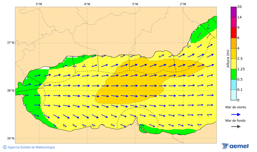 Imagen de Zonas Costeras&nbsp;jueves, 19 febrero 2026 a las 01:00