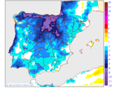 Variacin de las temperaturas mximas respecto al da anterior