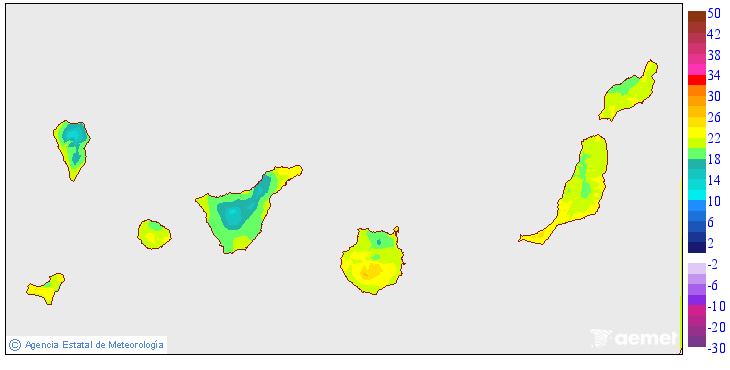 Temperaturas mnimas