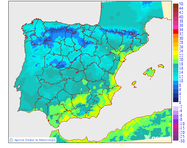 Temperaturas mnimas