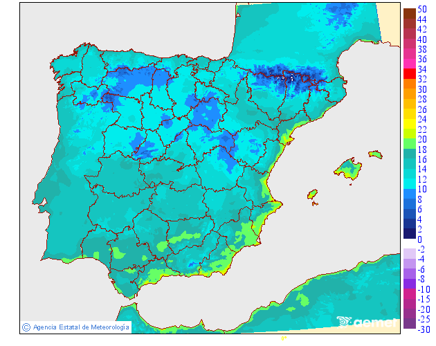 Temperatures mnimes