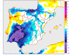 Variation des tempratures maximales par rapport au jour prcdent
