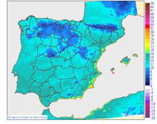 Minimum temperatures for the day after tomorrow in the Canary Islands