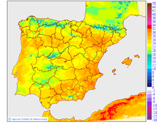 Maximum temperatures for the day after tomorrow in the Canary Islands