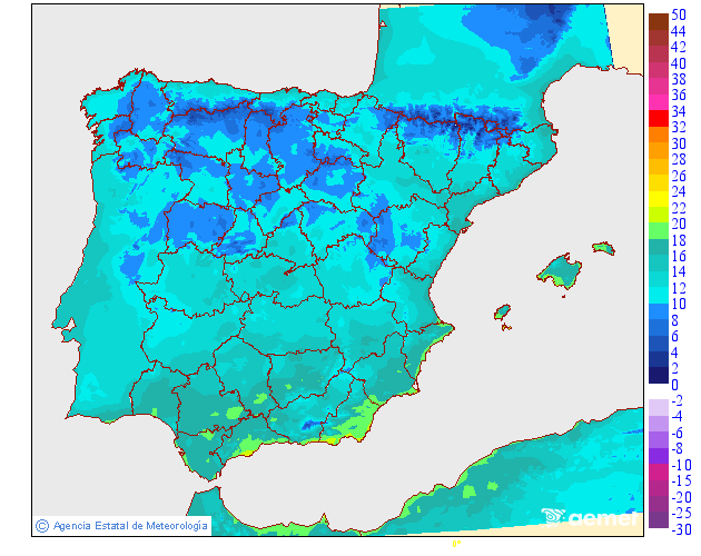 Temperatures mnimes