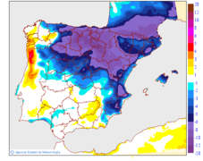 Variaci de les temperatures mximes respecte al dia anterior