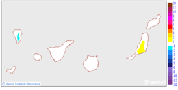 Variation des tempratures minimales par rapport au jour prcdent