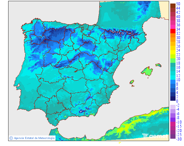 Tempratures maximales
