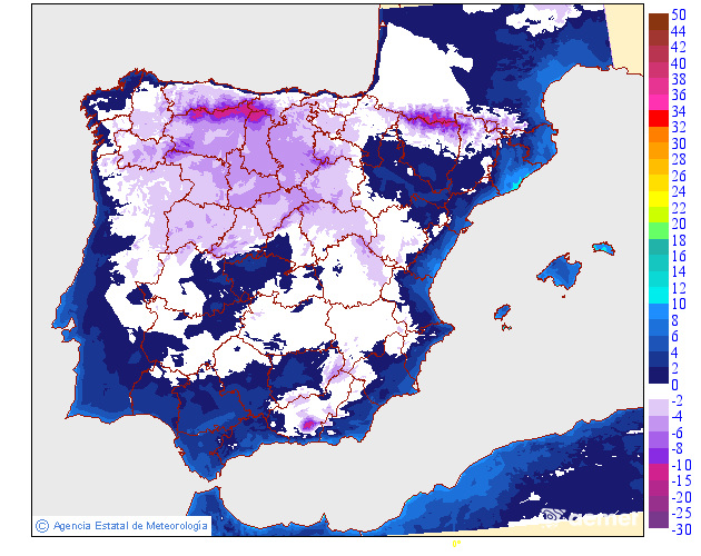 Temperatures m�nimes