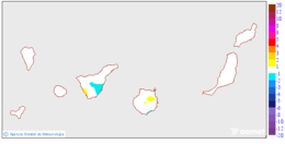Variaci� de les temperatures m�ximes respecte al dia anterior