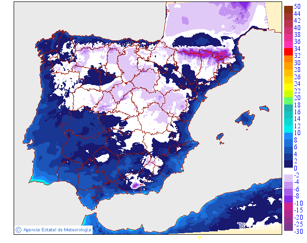 Temperaturas m�nimas