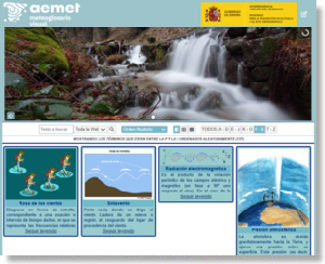 Acceso al MeteoGlosario Visual