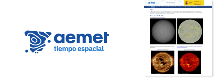 Tiempo espacial. Acceso a spaceweather.aemet.es