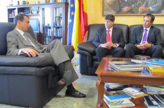 Miguel Antolín, Daniel Cano y Cayetano Torres
