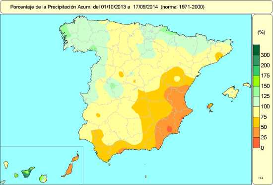Precipitación acumulada