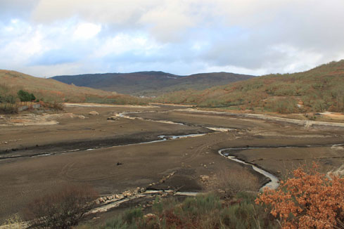 Embalse en O Bolo (Ourense) 19 de abril.